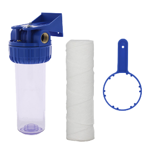 Filtre anti-impuretés 9"3/4 avec cartouche bobinée 20µ - Filtres eau domestique - Centrocom