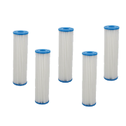 Lot de 5 cartouches polyester 20µ - 9