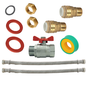 Kit d'installation filtre 1" - Pièce et accessoire filtration de l'eau - Centrocom