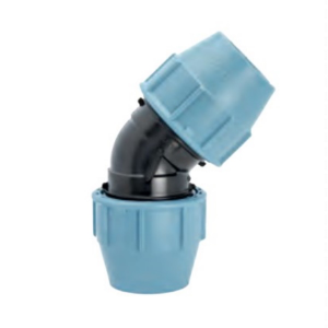 Coude 45° PE compression - Ø32 - Raccord PE compression - Générique