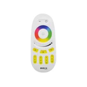 Télécommande - 4 zones - Portée 20 m - Ampoule RGB W Miidex - Éclairage bassin - Générique