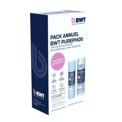 La Pack annuel anti-tartre et corrosion Pilodiphos - Purephos