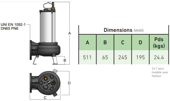 Semisom 650L M + CD