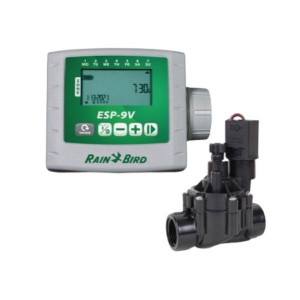 ESP-9V 1 station + électrovanne DVF 9V 1" - Programmateur arrosage - Rainbird