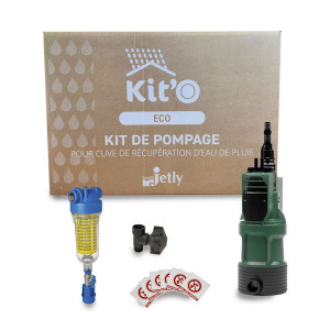 Kit'O Eco - Système récupération eau de pluie -