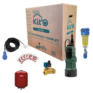 Kit'O Jardin - Système récupération eau de pluie -