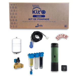 Kit'O Vario - Système récupération eau de pluie -