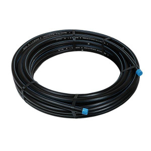 PEHD bande bleue D50-16B-100 ml - NF - Tuyau polyéthylène - Générique