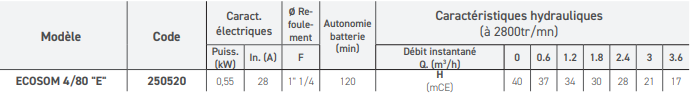 Ecosom 4/80 E