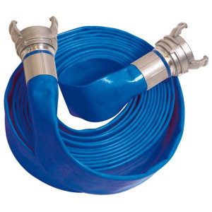 Tuyau plat refoulement - DN 40 - 20 m - Tube PVC - Générique