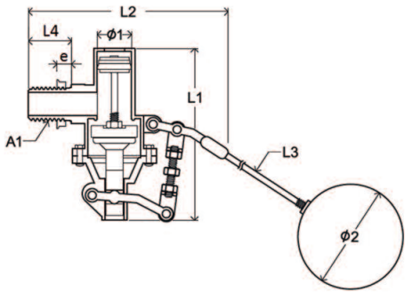 RF Inox E.Float 1/2