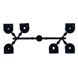 Jeu de 6 buses portées courtes - I20 / PGP Ultra / PRB - Turbine et tuyère - Hunter