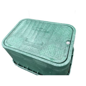 Couvercle regard HDPE - Rond - 10" - Carson - Regard arrosage - Générique