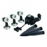 Kit 3 projecteurs LED Lunaqua Maxi - Avec transformateur