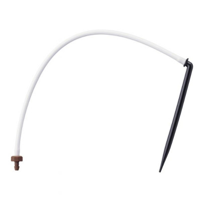  Goutteur PCJ CNL - 2 L/h - 80 cm - PE 3 x 5 mm - Piquet coudé