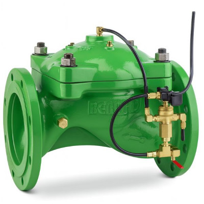  Électrovanne à commande électrique - Vis limiteur d'ouverture - DN 150