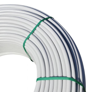 Tubing PE - Bobine - 4 x 6,5 mm - Blanc - 200 ml - Tuyau et raccord SBE - Générique