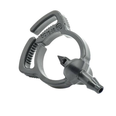  Prise d'eau 4 x 6 mm auto-perçante avec clip de sécurité 16 mm