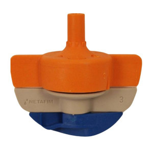 Spinnet turbine bleue - Trajectoire basse - 90 L/h - Goutteur et microasperseur - Netafim