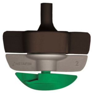 Spinnet turbine verte - Trajectoire haute - 70 L/h - Goutteur et microasperseur - Netafim
