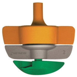 Spinnet turbine verte - Trajectoire haute - 90 L/h - Goutteur et microasperseur - Netafim