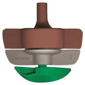 Spinnet turbine verte - Trajectoire haute - 160 L/h - Goutteur et microasperseur - Netafim
