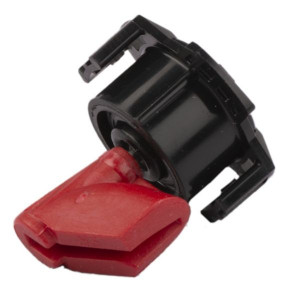 Ensemble frein déflecteur rouge LFX300 - 9° - Goutteur et microasperseur - Rainbird