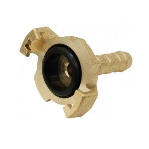 Raccord express cannelé - Ø30 - Raccord laiton - Générique