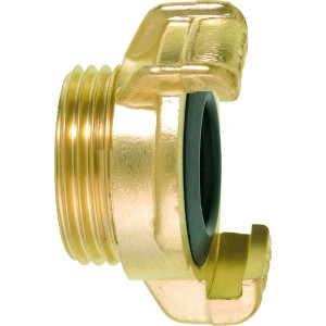 Raccord Geka Plus fileté - 1/2" - Raccord laiton - Générique