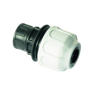 Raccord droit FASTPOOL - D25 - 1" - Raccord PE compression - Générique