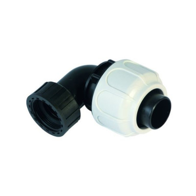  Coude à compression FASTPOOL taraudé - D25 - 1