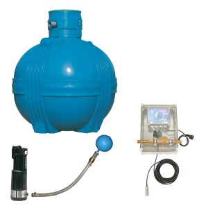 Kit EDP Globus 7000/DMG +   - Système récupération eau de pluie - Seko