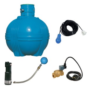 Kit EDP Globus 7000/FLOT-EV     - Système récupération eau de pluie - Seko