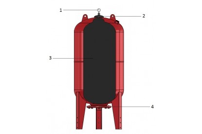 Pièces détachée Réservoir Zilmet 100L Vertical