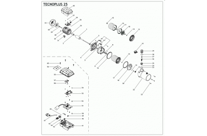 Pièces détachée Tecnoplus 25