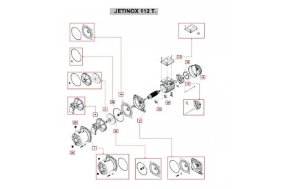 Pièces détachée Jetinox 112 T