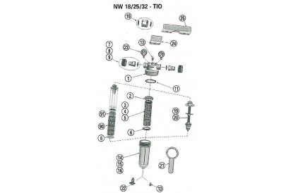Pièces détachée NW 25 DUO CTN