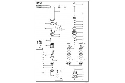 Pièces détachée Idra 4000 N