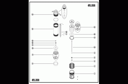 Pièces détachée Hydraulique 4fl 350 15