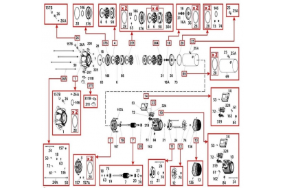 Pièces détachée KVC-X 20/50 M