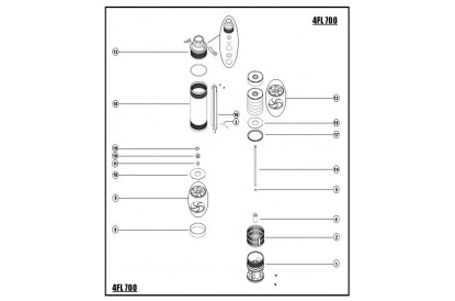 Pièces détachée Saturn 4 FL 700 - 6 T