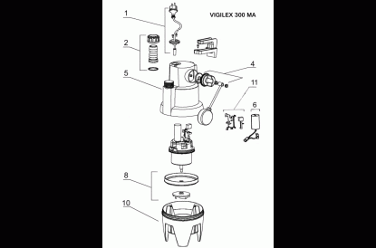 Pièces détachée Vigilex 300 MA