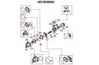 Pièces détachée Jet 102 M