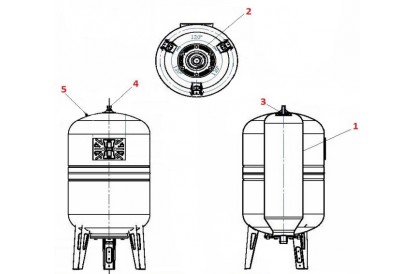 Pièces détachée Maxired Varem Vertical 200L