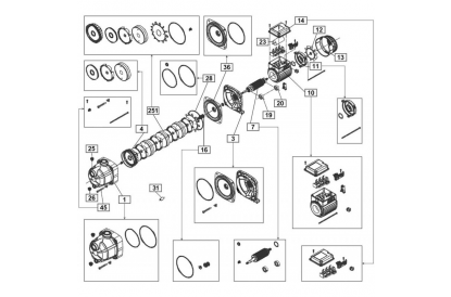 Pièces détachée AstralCom 1 CV Tri