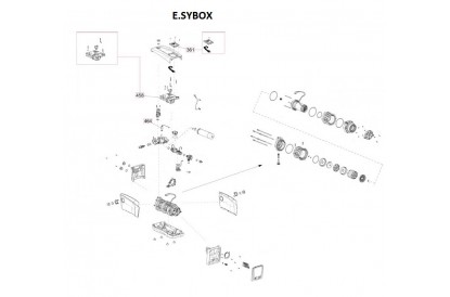 Pièces détachée E.Sybox 40/80