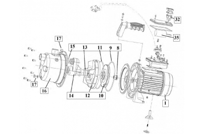 Pièces détachée Spido Pro Jetinox 1200