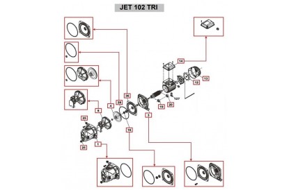 Pièces détachée Jet 102 T