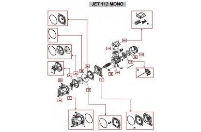 Pièces détachée Jet 112 M