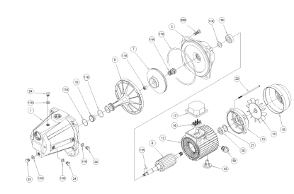 Pièces détachée AGC/I 150 Tri